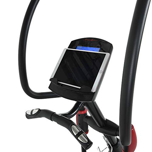 Fitness Reality Bluetooth Smart Technology Elliptical Trainer with Flywheel Turbo Drive(2346), Black