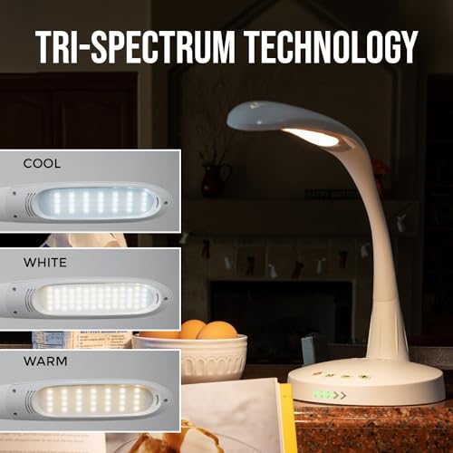 Stella Lighting Portable Task Lamp - Dimmable, Custom Color Temperature, Adjustable, Remote Controlled Standing Lamp