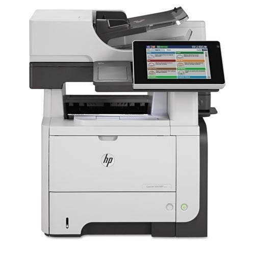 Certified Refurbished HP LaserJet Enterprise 500 M525F M525 CF117A All-in-One Printer Copier Fax Scanner with Toner and 90-Day Warranty