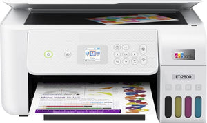 Epson EcoTank 2800 Series All-in-One Color Inkjet Cartridge-Free Supertank Printer I Print Copy Scan I Wireless Connectivity I Mobile Printing I Print Up to 10 ISO PPM I 1.44" Color LCD