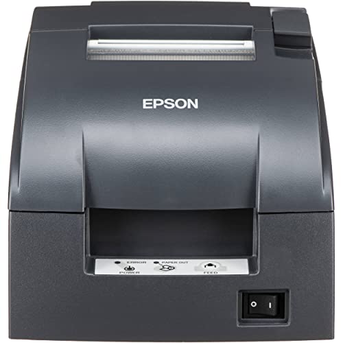 Epson TM-U220B Dot Matrix POS Receipt Printer - Ethernet Connectivity, Auto-Cutter, Print Speeds up to 6.0 lps