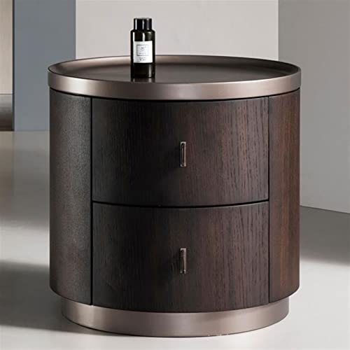 BinOxy Round Bedside Table Premium Sense Bedside Shelf
