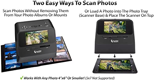 ClearClick QuickConvert 2.0 Photo, Slide, and Negative Scanner - 22 MegaPixels