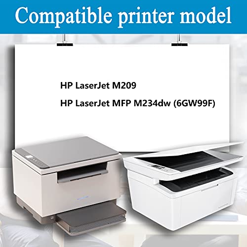 3 Pack Black High Yield Compatible Remanufactured Toner Cartridge 134A | W1340A Replacement for HP M209 M209dw M209dwe MFP M234dwe MFP M234dw Printer Ink Cartridge.