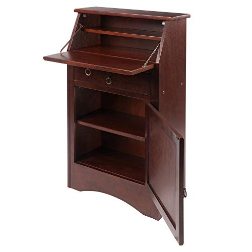 Winsome Wood Regalia Home Office, Walnut