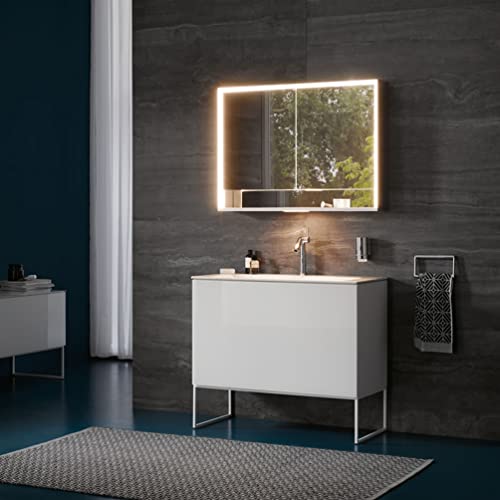 Keuco Royal Lumos L 32" Recessed Mirror Cabinet - Full Length Doors - 14312172351 by Keuco