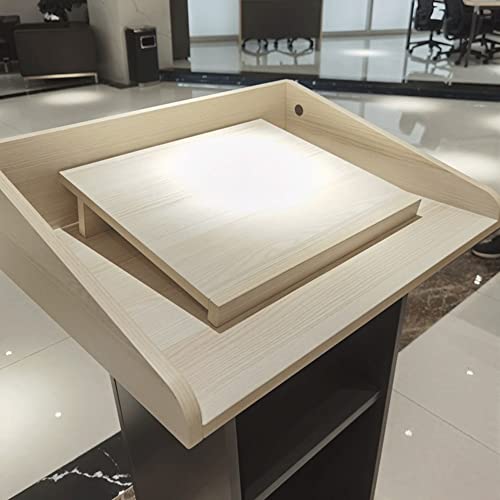 Multipurpose Rostrum Speech Podium Hotel Welcome Desk Reception Desk Shopping Guide Information Desk Host Emcees Desk Lectern Reception Desk