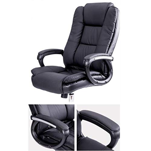 Desk Chairs Ergonomic Swivel Office Computer Chair - Black (Size: 70x70x121cm)