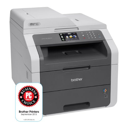 Brother MFC9130CW Wireless All-In-One Printer with Scanner, Copier and Fax, Amazon Dash Replenishment Ready