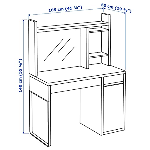 Micke,Computer Work Station, White