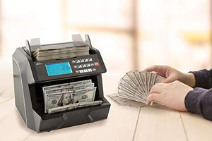 Royal Sovereign High Speed Money Counting Machine, with UV, MG, IR Counterfeit Bill Detector & Value Counting (RBC-EG100)