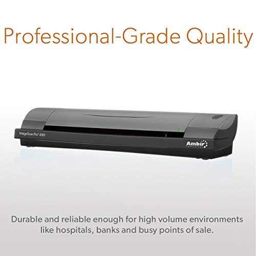 Ambir ImageScan Pro 490i Duplex Document Scanner