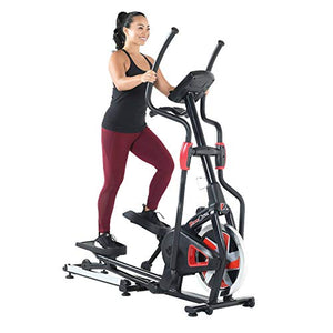 Fitness Reality Bluetooth Smart Technology Elliptical Trainer with Flywheel Turbo Drive(2346), Black
