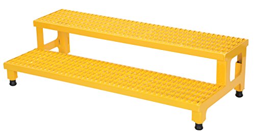 Vestil Adjustable Step Mate Stand, Steel, 48" Width, 24" Depth, 500 lbs Capacity