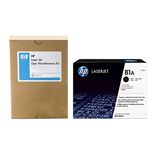 HP 81A CF281A Black Original Laserjet Toner Cartridge and Printer Maintenance Kit