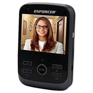 SECO-LARM DP-266-M3Q ENFORCER Additional Wireless Monitor for Wireless Video Door Phone Model DP-266-1C3Q, Can be Paired Easily To Your ENFORCER DP-266-1C3Q Camera, 3.38-Inch TFT Monitor Screen