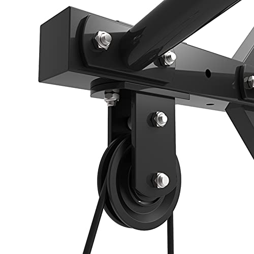 NENGGE Heavy Duty Chin Up Pull up Bar Wall Mounted Multifunctional Upper Body Workout Bracket Training Exercise Station Home Gym Fitness, Multi Grip Strength Training Equipment, Max 300KG,B
