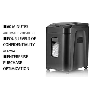 None 10mm Small Portable Electric Mini Shredder - Silent Household & Office