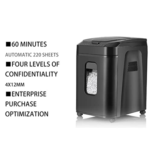 10mm Small Portable Electric Mini Shredder - Silent Household & Office