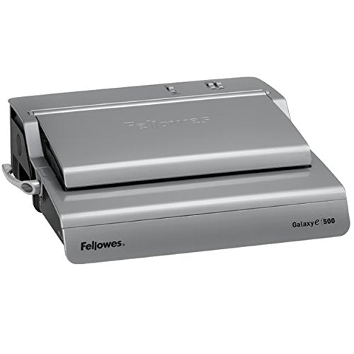 Fellowes 5218301 Galaxy 500 Electric Comb Binding System, 500 Sheets, 19 5/8x17 3/4x6 1/2, Gray
