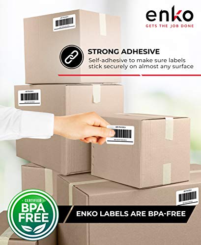 enKo Dymo 4XL Labels 4 x 6" 1744907 Compatible for Dymo Labelwriter 4XL Shipping Label Thermal Printer (48 Rolls, 10,560 Labels)