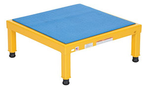 Vestil Adjustable Work-Mate Stand with Ergo-Matting Deck, 24" x 24", 500 lbs Capacity, 10"-16" Height Range