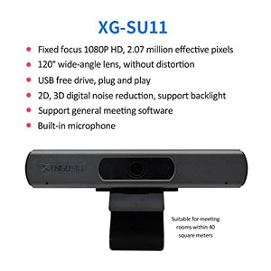 XUNGU Full HD1080p Video and Audio Conferencing System with Wide-Angle Camera and Expansion Mics