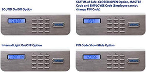 VIKING Security Safe VS-48DS Large Depository Safe LCD Keypad Drop Box Safe