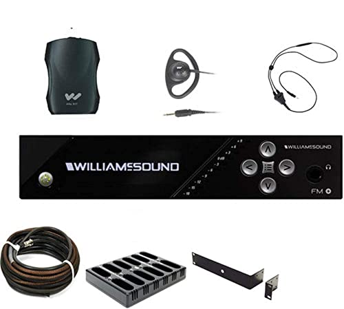 Williams AV FM 557-12 PRO D Large-Area Dual FM Plus Assistive Listening System