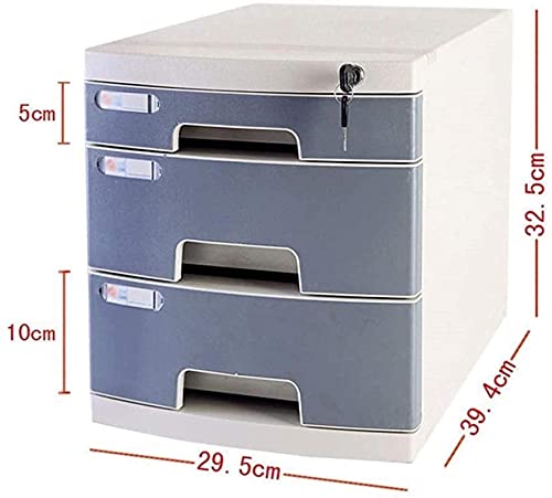 None File Storage Cabinet White PP Plastic Home Office Furniture - Size B1/C1/A1