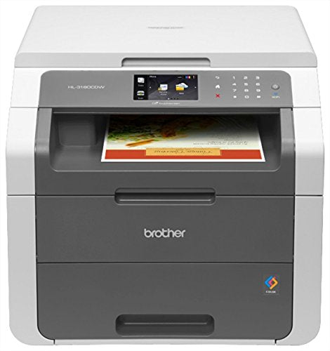 Brother Wireless Digital Color Printer with Convenience Copying and Scanning (HL-3180CDW), Amazon Dash Replenishment Enabled