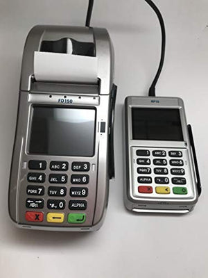 ADnet First Data FD150 EMV Credit Card Terminal and RP10 PIN Pad Bundle