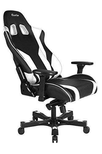 Clutch Chairz Throttle Series Echo Premium Gaming Chair (White)
