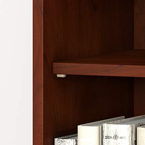 Bush Business Furniture Studio C 5-Shelf Bookcase, Hansen Cherry