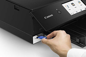Canon TS8220 Wireless All in One Photo Printer with Scannier and Copier, Mobile Printing, Black, Amazon Dash Replenishment Ready