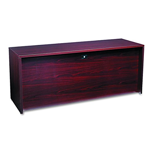 HON 10500 72x24x29-1/2-Inch Mahogany Credenza with Right Pedestal