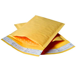 50/500/1000/1500/2000/2500/3000/4000/5000/10000 pcs #000 4x8 Kraft Bubble Padded Envelopes Mailers Shipping Bags AirnDefense (10000)