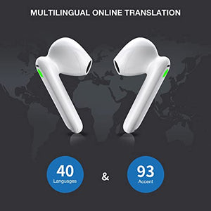 Timekettle WT2 Edge/W3 Translator Device White - 40 Languages & 93 Accent Online