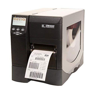 Zebra ZM400 ZM400-2001-0000T Monochrome Direct Thermal/Thermal Transfer Desktop Label Printer, 203 DPI, 4.09" Print Width, 10 in/sec Print Speed (Renewed)