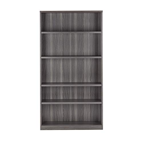 Safco Products MVB5LGS Bookcase, Gray Steel Laminate