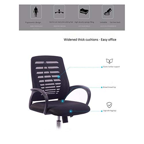 3D Surround Padded Seat Cushion for Office Work (Color: D)