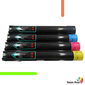 Toner Pros (TM) Compatible [High Capacity] Toner for Xerox Versalink C7000 Printer (4 Color Pack) - Black 10,700 and Colors 10,100 Pages (106R03757, 106R03758, 106R03759, 106R03760)