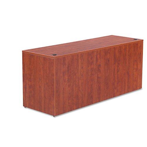 Alera Valencia Series Credenza Shell, Medium Cherry - 70 7/8w X 23 5/8d X 29 5/8h