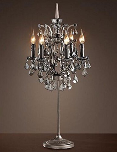 Cjshv-Crystal Lamps American Industrial Style Lamps Iron Lamps Crystal