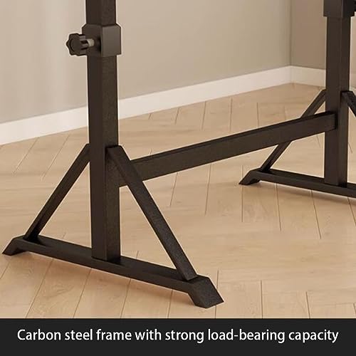 TeMkin Extra Large Drafting Table with Adjustable Tilting Tabletop (Black Walnut, 900 * 600mm)