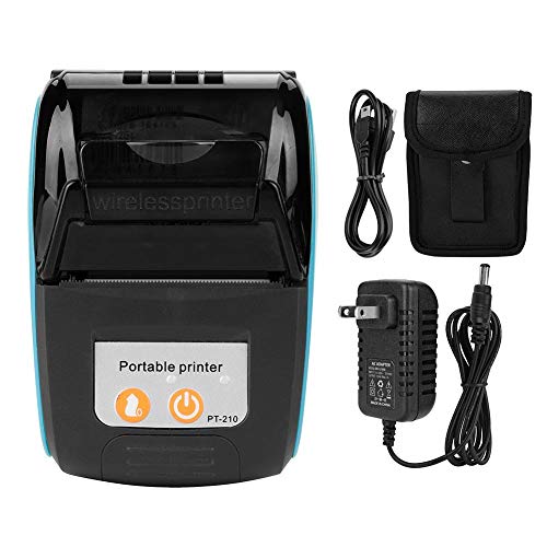Bluetooth Receipt Printer, 58mm Mini Thermal Printer, Wireless Portable POS Receipt Printer, Mobile Thermal Printer Support Android/IOS, Bill Receipt Printer for Restaurant Sales Retail Small Business