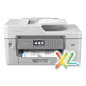 Brother MFC-J6545DWXL INKvestmentTank Color Inkjet All-in-One Duplex Printer - Wireless and Ethernet Connectivity, includes upto 2-Year of Ink-in-Box