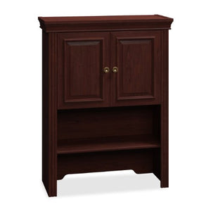 Bush Lateral File Hutch, 30-1/2-Inch by 12-1/2-Inch by 41-1/4-Inch, Harvest Cherry