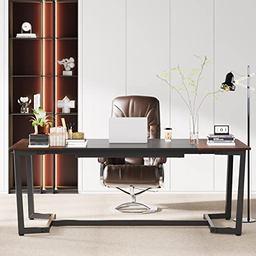Tribesigns 13FT Conference Table for 10-14 Person, Modern Rectangular Office Meeting Table