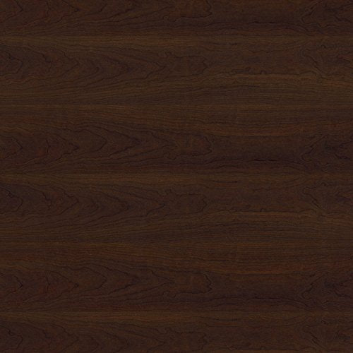 Bush Furniture Key West 48W Writing Desk with 2 Drawer Lateral File Cabinet in Bing Cherry